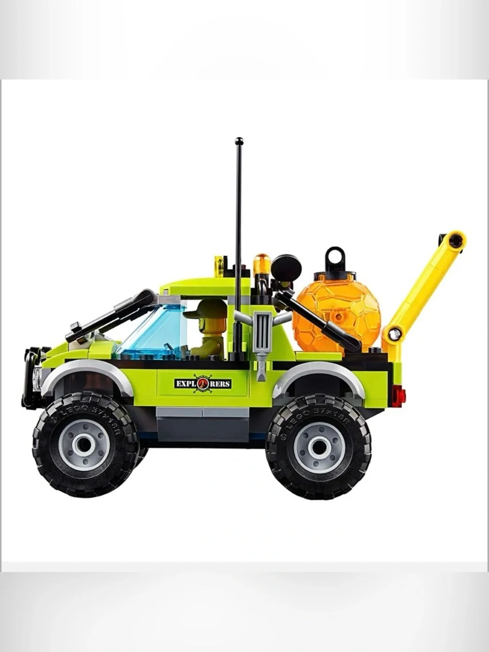 New Lego City #60121 Volcano Exploration Truck